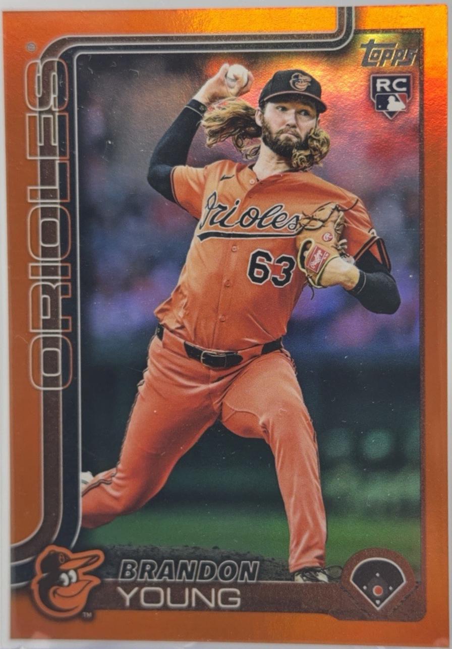 Brandon Young [Orange Diamante Foil] #US97