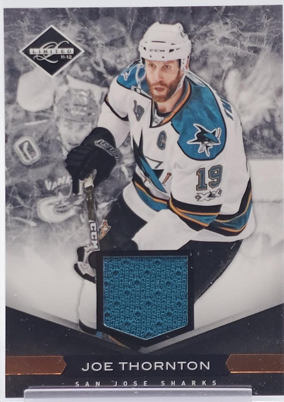 Joe Thornton #74 2011-12 Panini Limited Hockey