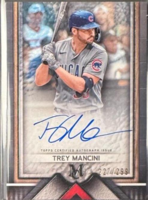 Trey Mancini #AA-TM 2023 Topps Museum Collection Baseball Archival Autographs