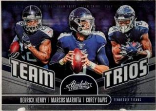 Corey Davis, Derrick Henry, Marcus Mariota