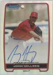 John Hellweg [Refractor] #BCAJH Baseball Cards 2012 Bowman Chrome Prospect Autographs Prices