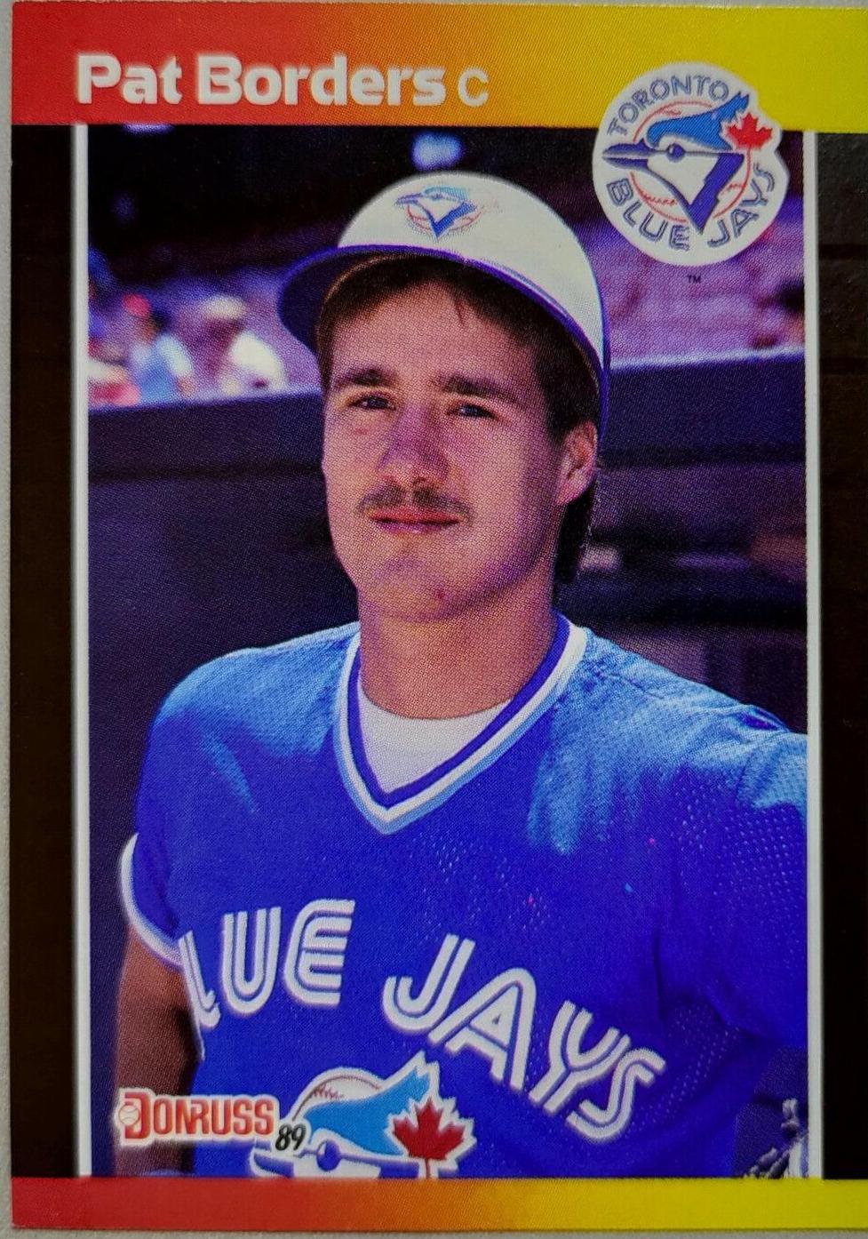 Pat Borders #560 Baseball Cards 1989 Donruss
