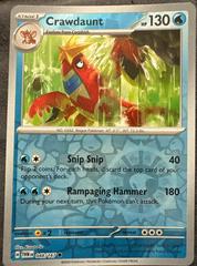 Crawdaunt [Reverse Holo] #48 Pokemon Twilight Masquerade Prices