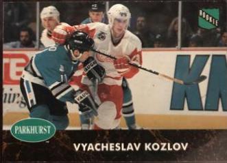 Vyacheslav Kozlov #266 Hockey Cards 1991 Parkhurst