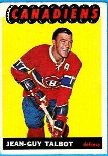 Jean Guy Talbot #4 Hockey Cards 1965 Topps