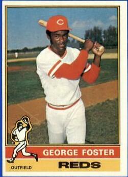 George Foster #179 Baseball Cards 1976 Topps