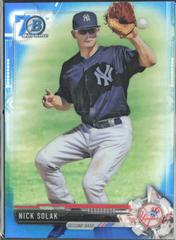 Nick Solak [70th Refractor] #BDC10 Baseball Cards 2017 Bowman Draft Chrome Prices