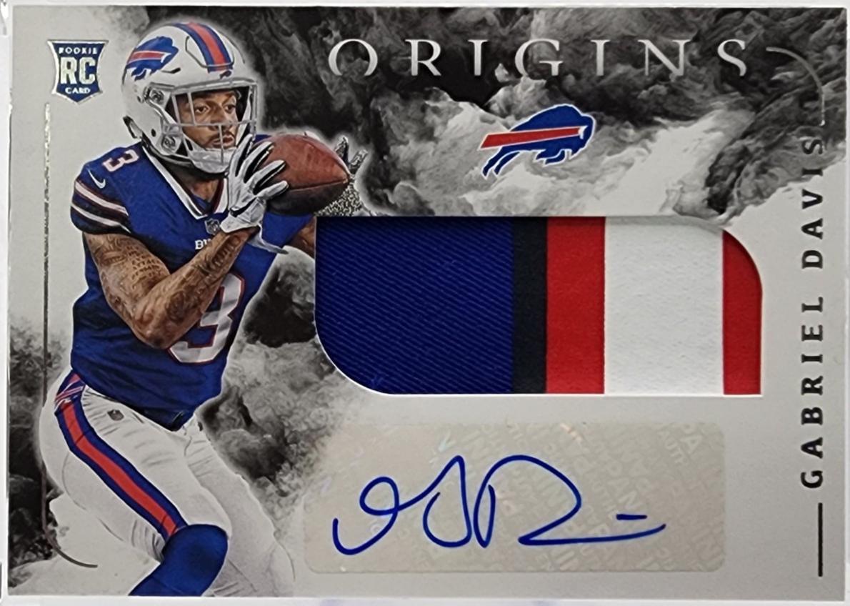 Gabriel Davis #140 Football Cards 2020 Panini Origins