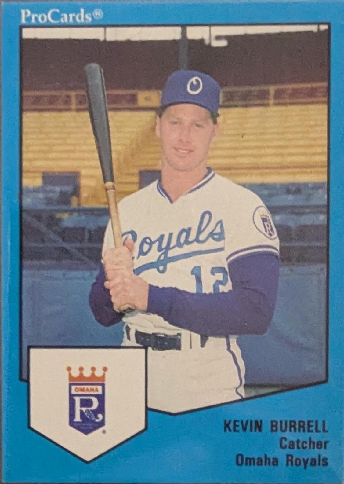 Kevin Burrell #1733 Baseball Cards 1989 Procards