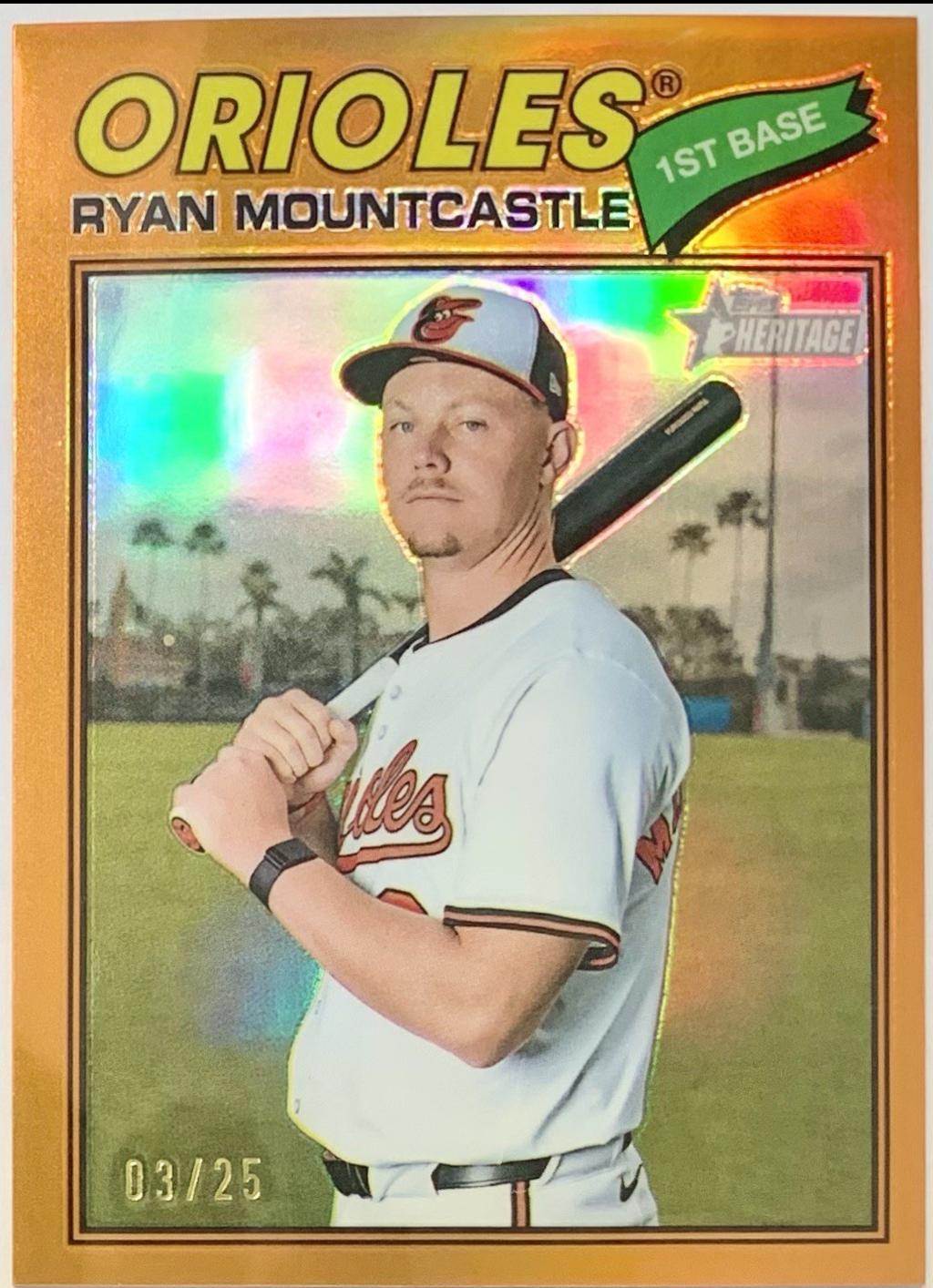 Ryan Mountcastle [Orange Bordered Chrome] #131