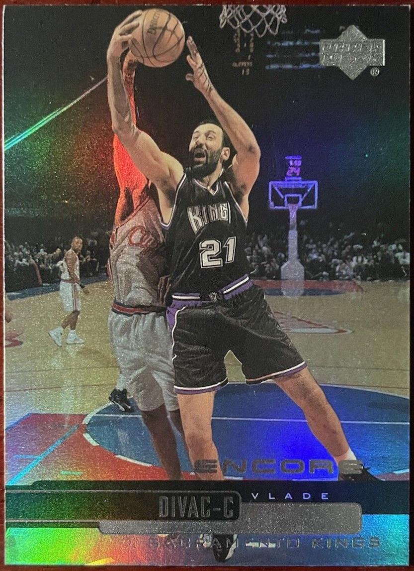 Vlade Divac #69 Basketball Cards 1999 Upper Deck Encore