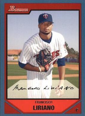 Francisco Liriano #8 Baseball Cards 2007 Bowman