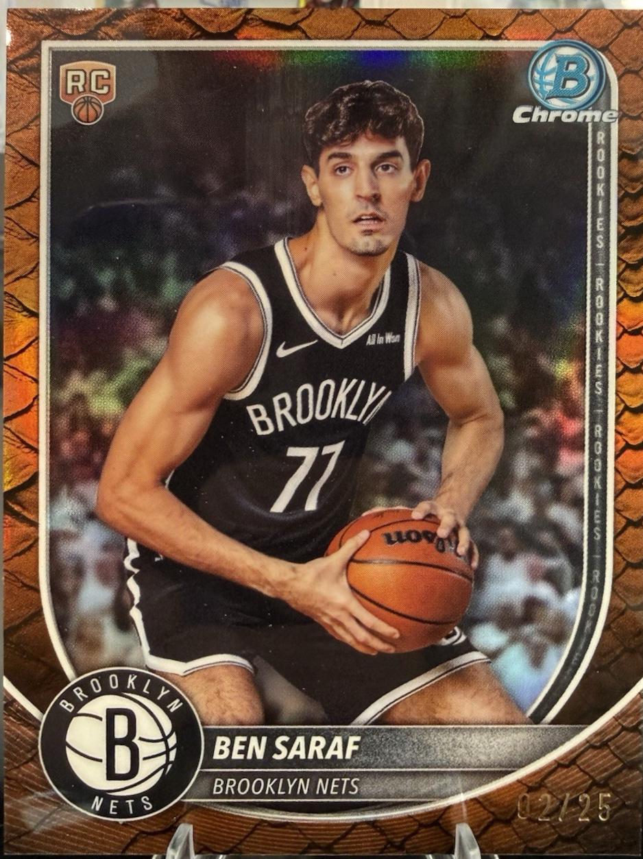 Ben Saraf [Reptilian Orange Refractor] #BCV-26