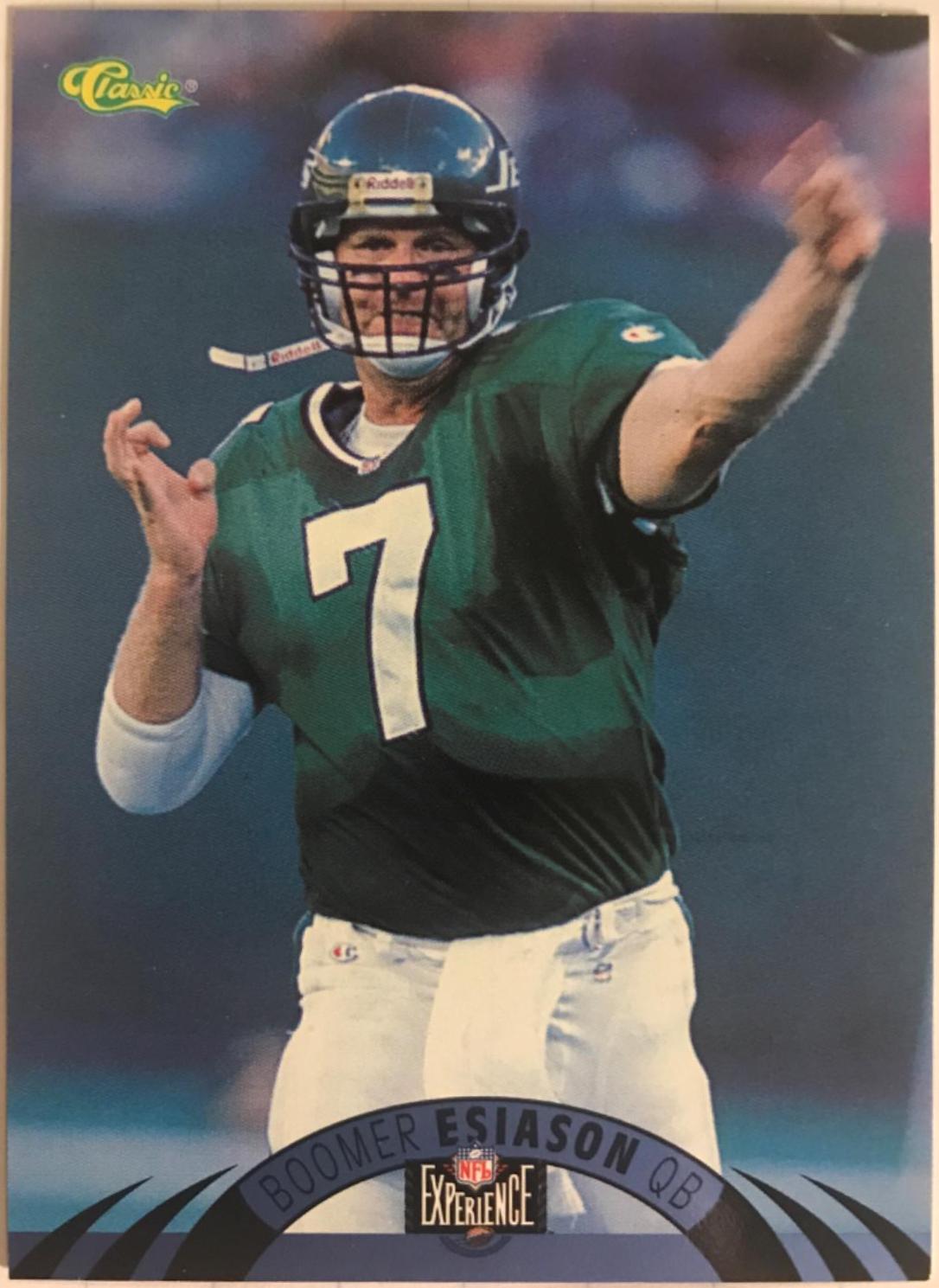 Boomer Esiason #41 Football Cards 1996 Classic NFL Experience