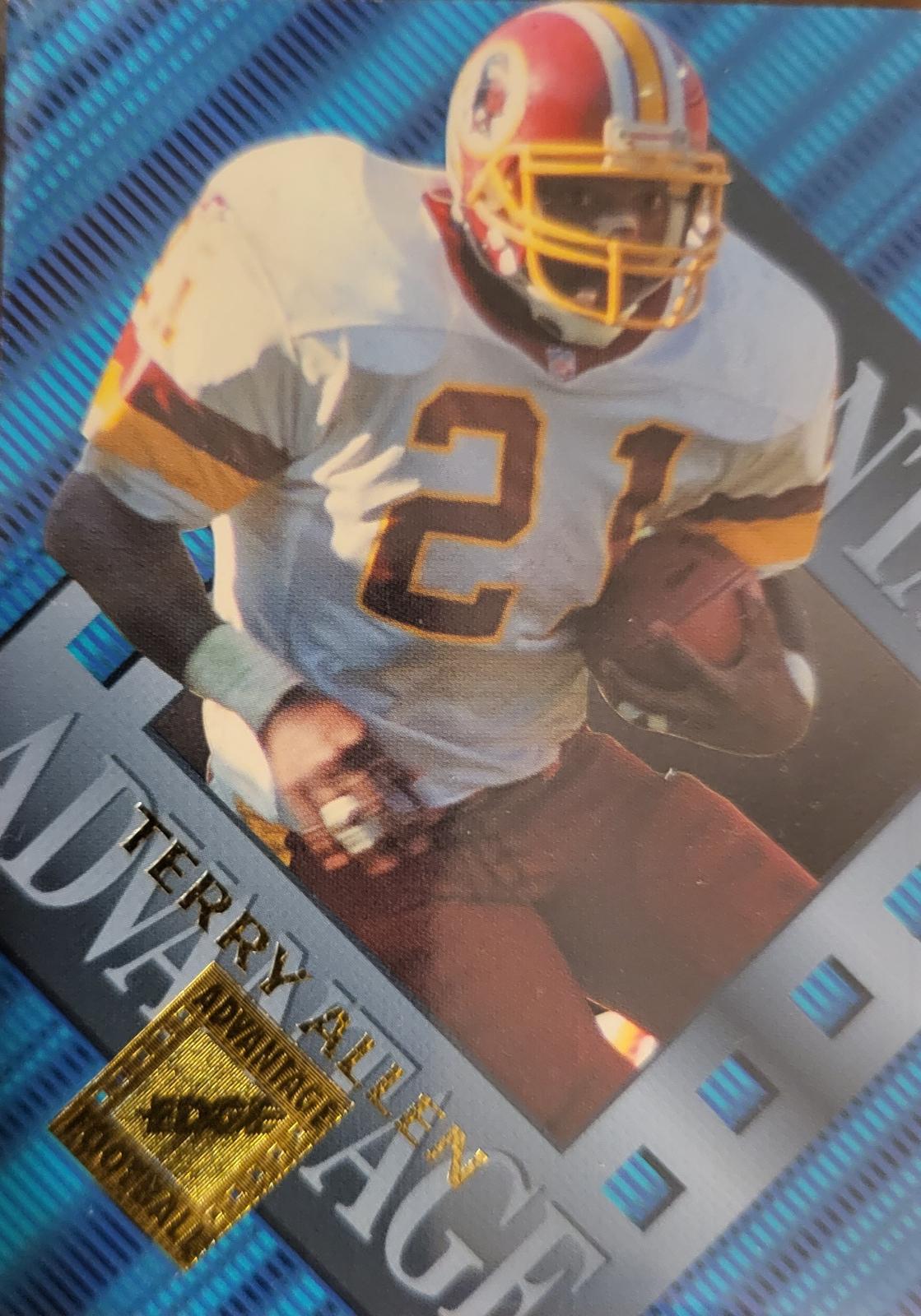 Terry Allen #75 Football Cards 1996 Collector's Edge Advantage
