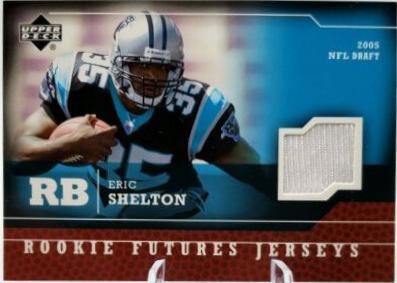 Eric Shelton #RF-ES Football Cards 2005 Upper Deck Rookie Futures Jersey