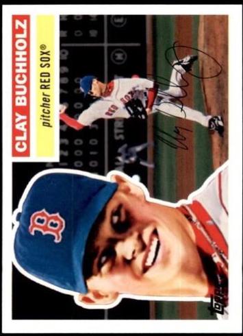 Clay Buchholz #TCH5 2008 Topps Baseball Trading Card History
