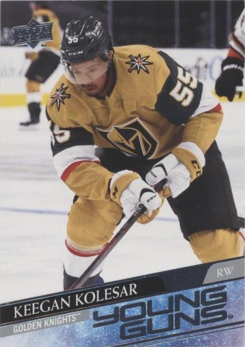 Keegan Kolesar #477 Hockey Cards 2020 Upper Deck
