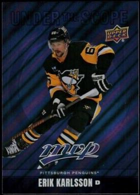 Erik Karlsson #US-12 Hockey Cards 2024 Upper Deck MVP Under the Scope