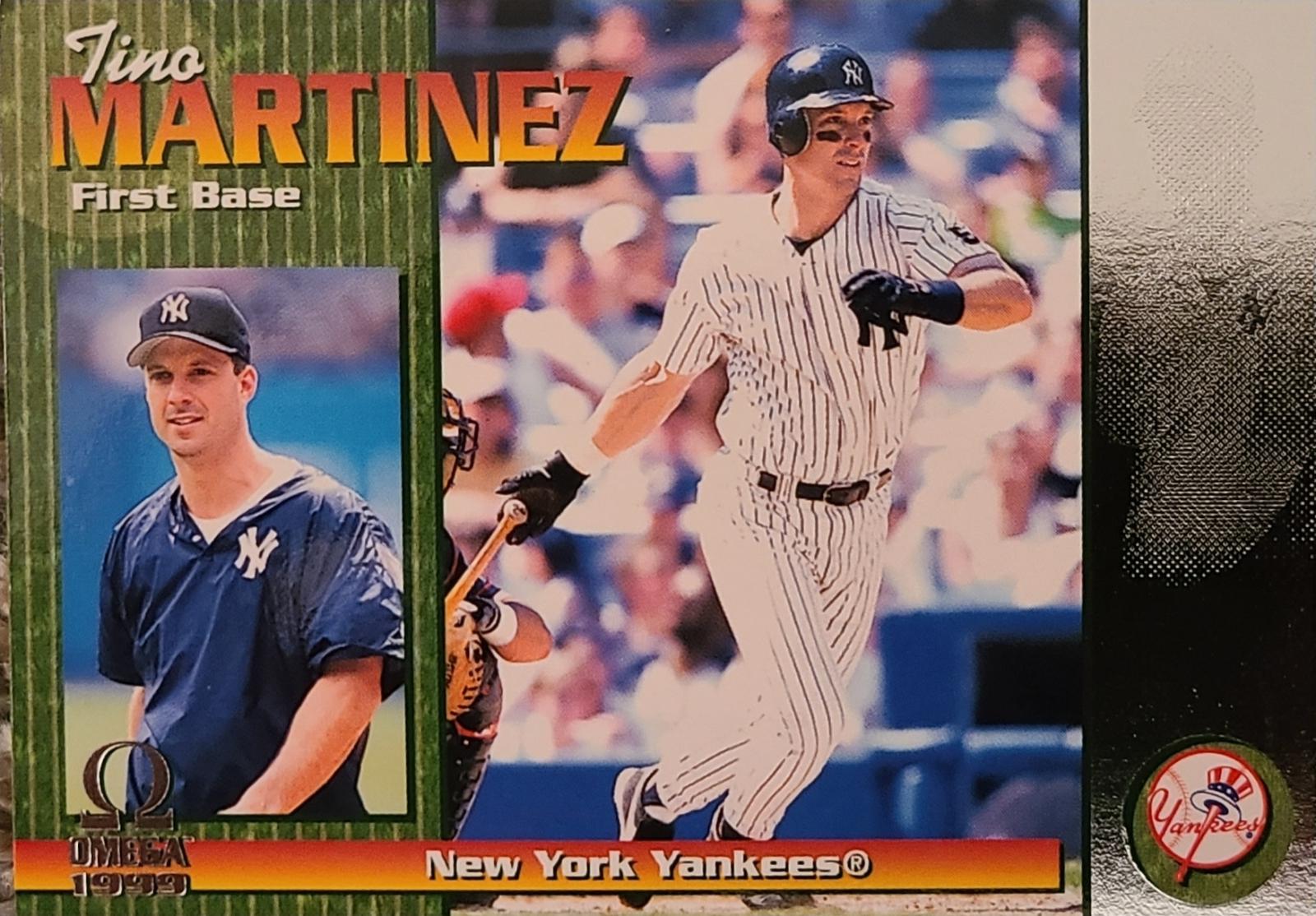 Tino Martinez #165 Baseball Cards 1999 Pacific Omega