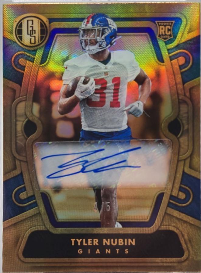 Tyler Nubin #165 2024 Panini Gold Standard Autograph Football
