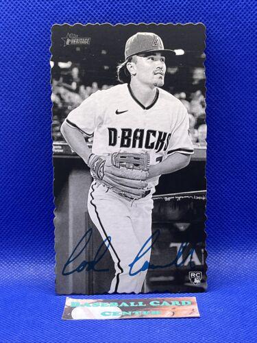 Corbin Carroll #DB-21 Baseball Cards 2023 Topps Heritage 1974 Deckle Edge