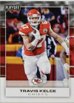 Travis Kelce #44 2017 Panini Playoff Football