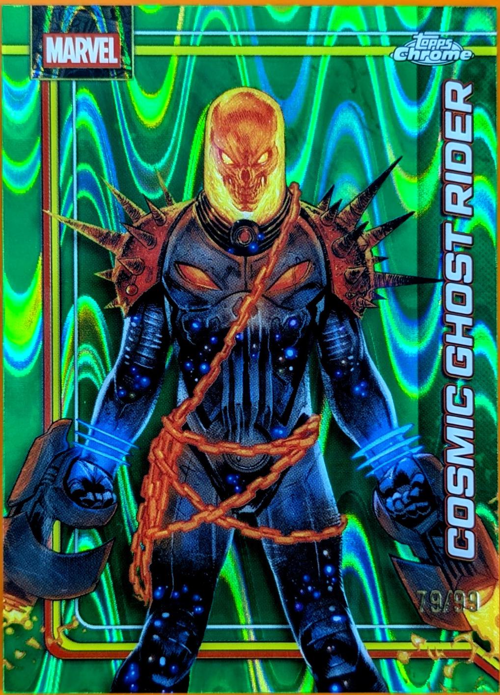 Cosmic Ghost Rider Green RayWave Refractor