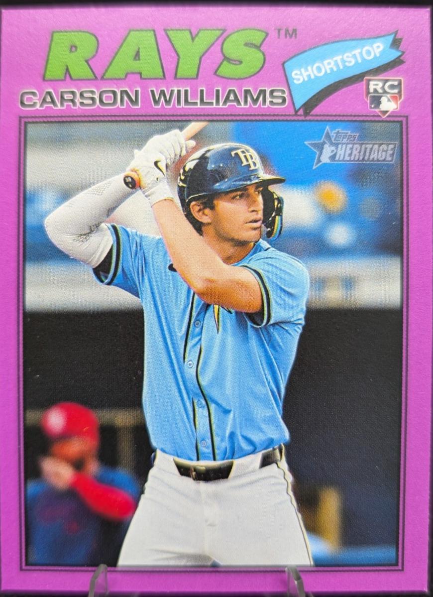 Carson Williams [Light Purple Bordered] #161