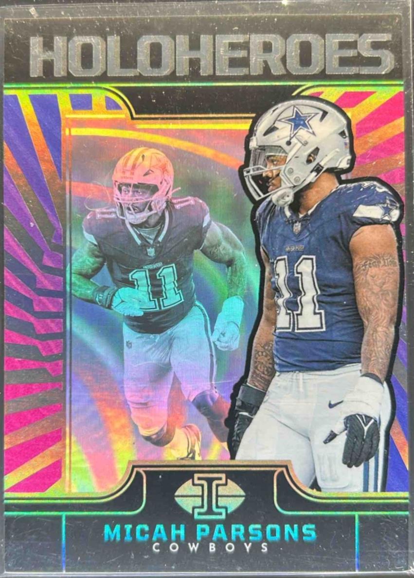 Micah Parsons #2 Football Cards 2024 Panini Illusions HoloHeroes