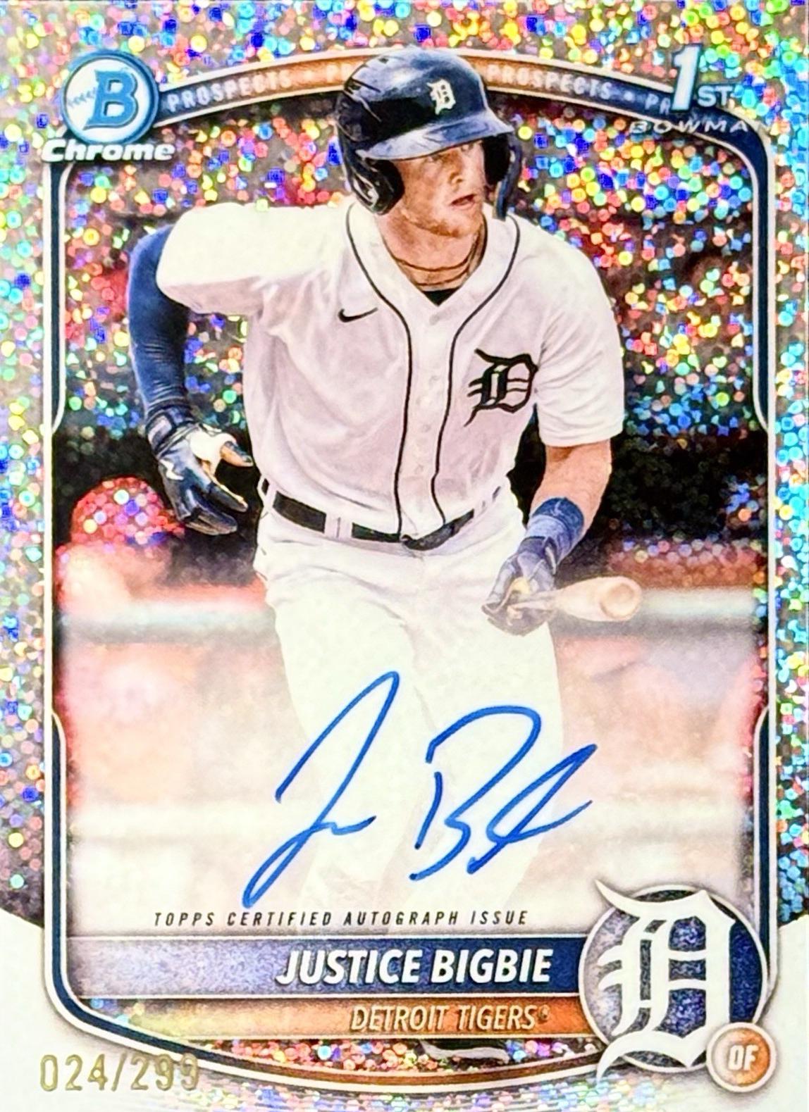 Justice Bigbie [Speckle Refractor] #CPA-JB