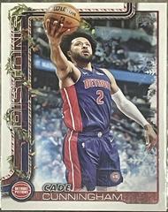 Cade Cunningham #SSB-CC Prices | 2025 Topps Holiday SSP Back