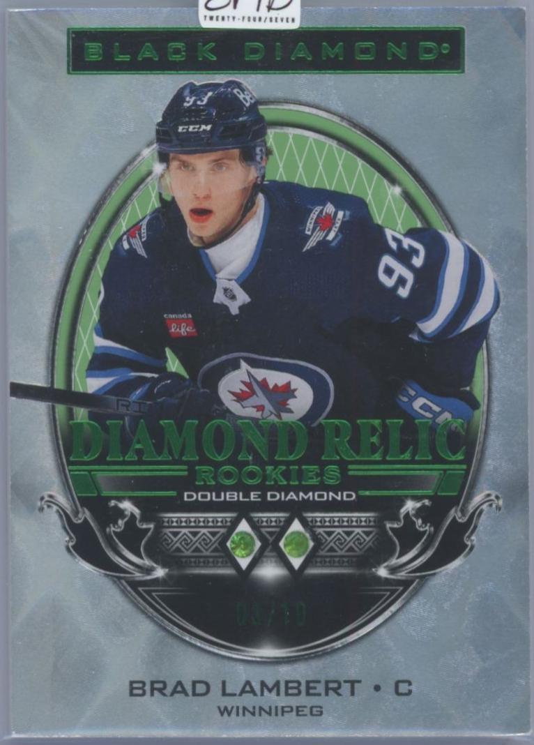 Brad Lambert #BDR-BL 2024 Upper Deck Black Diamond Hockey