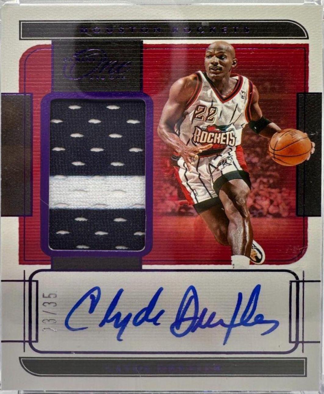 Clyde Drexler [Purple] #JA-CDX