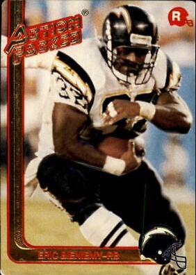 Eric Bieniemy #32 Football Cards 1991 Action Packed Rookie Update
