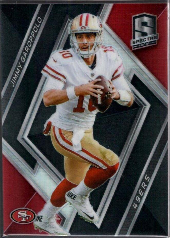 Jimmy Garoppolo #2 Football Cards 2018 Panini Spectra