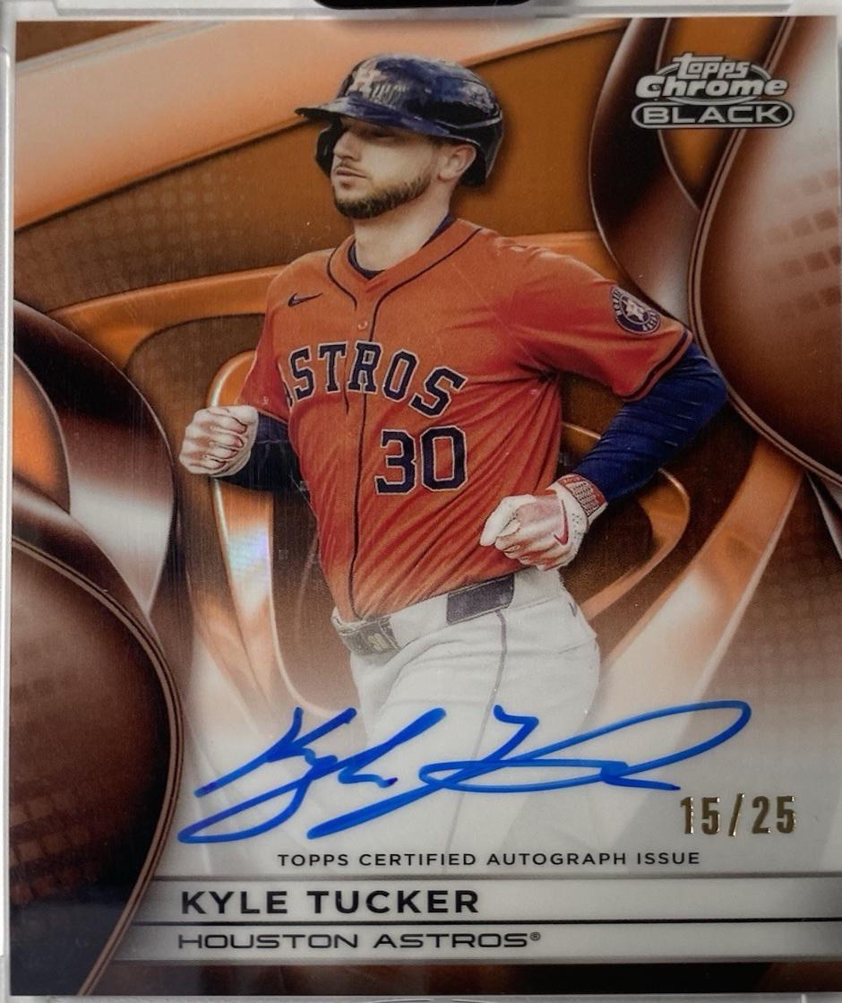 Kyle Tucker [Orange Refractor] #CBA-KT