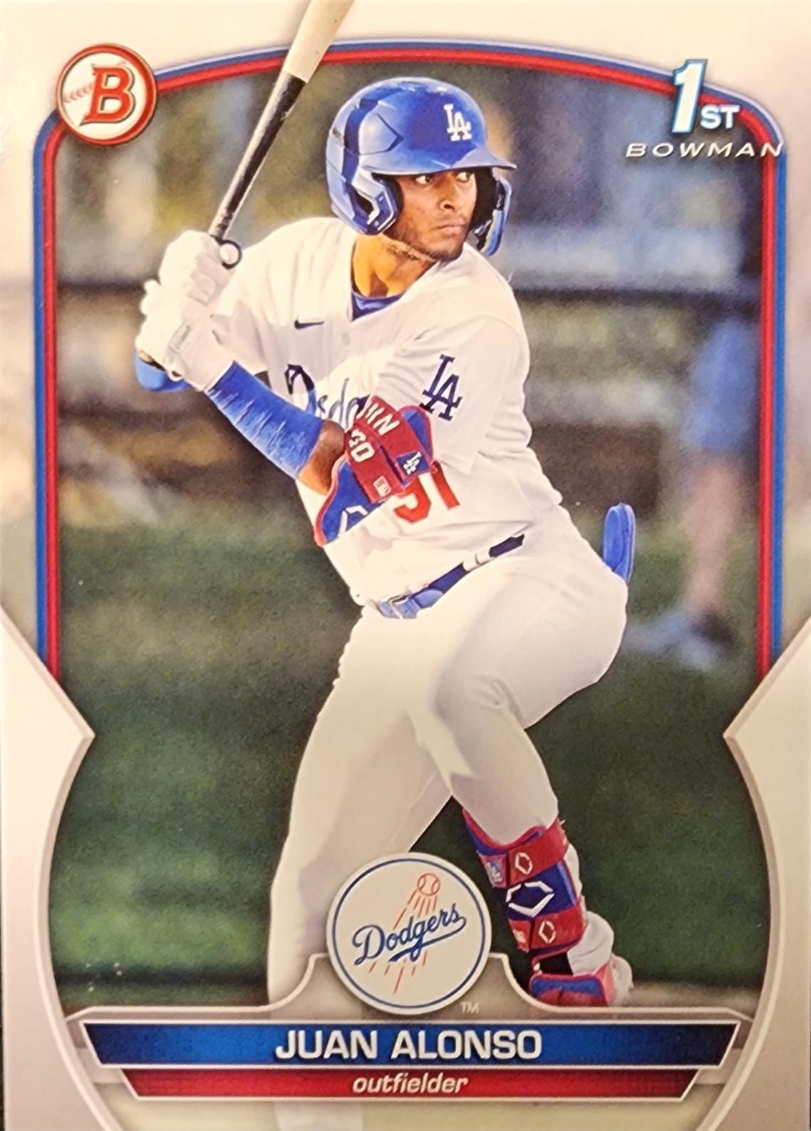 Juan Alonso #BP-137 2023 Bowman Prospects Baseball