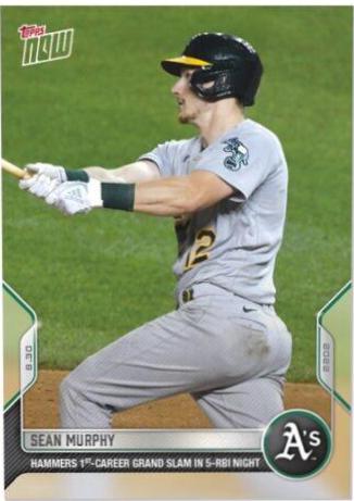 Sean Murphy #806 2022 Topps Now Baseball