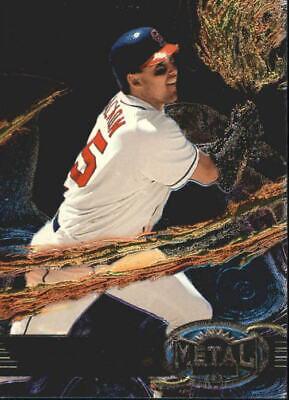 TIM SALMON #43 Baseball Cards 1997 Metal Universe