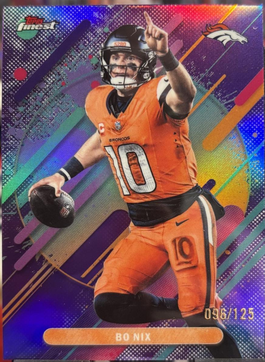 Bo Nix [Purple Refractor] #231