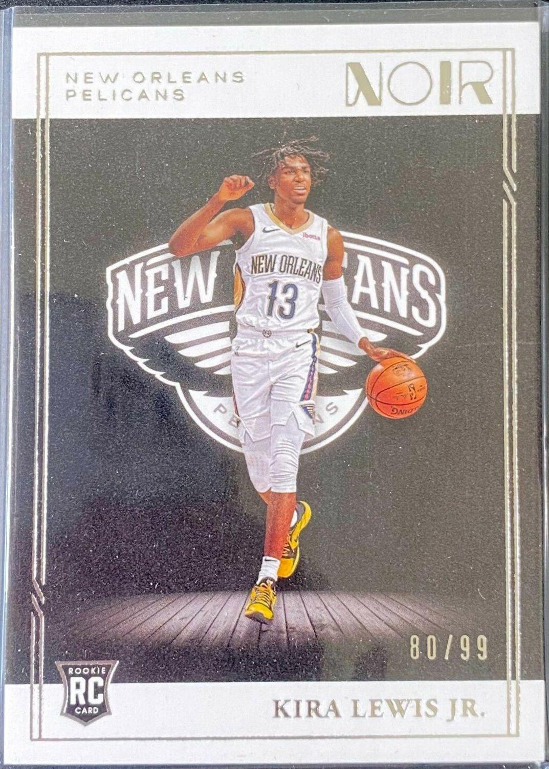 Kira Lewis Jr #164 2020-21 Panini Noir Basketball