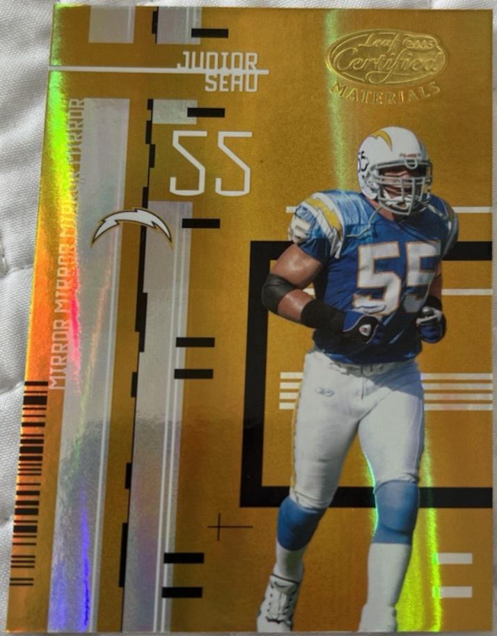 Junior Seau [Mirror Gold] #138