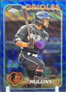 Cedric Mullins [Blue Wave Refractor] #82