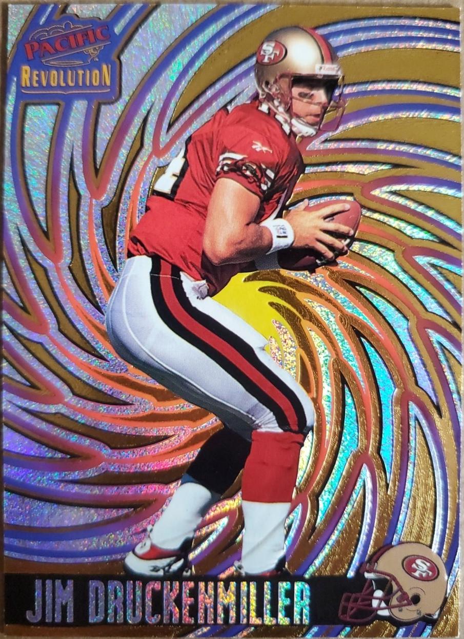 Jim Druckenmiller #124 1998 Pacific Revolution Football
