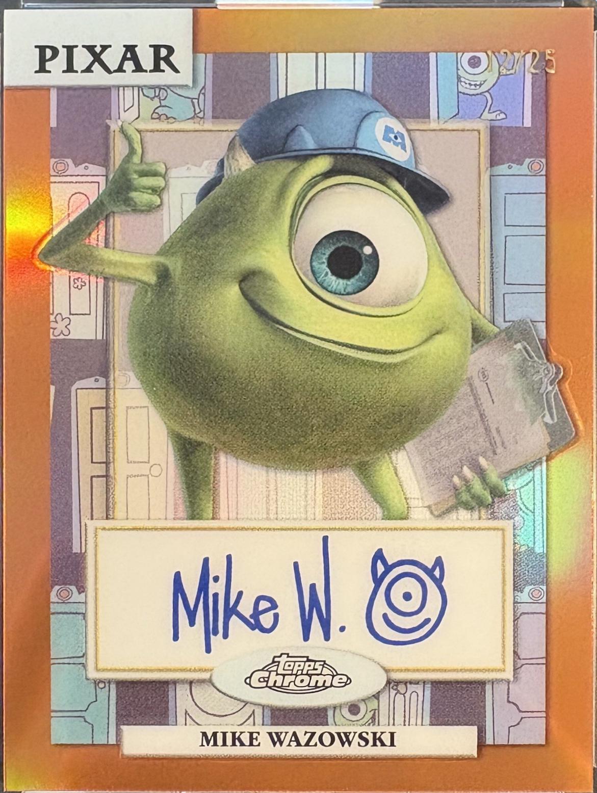 Mike Wazowski [Orange Refractor] #86