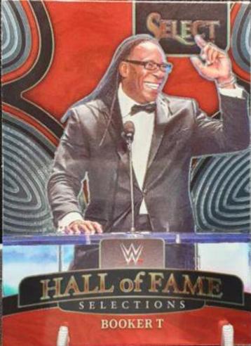 Booker T #2 Wrestling Cards 2022 Panini Select WWE Hall of Fame Selections
