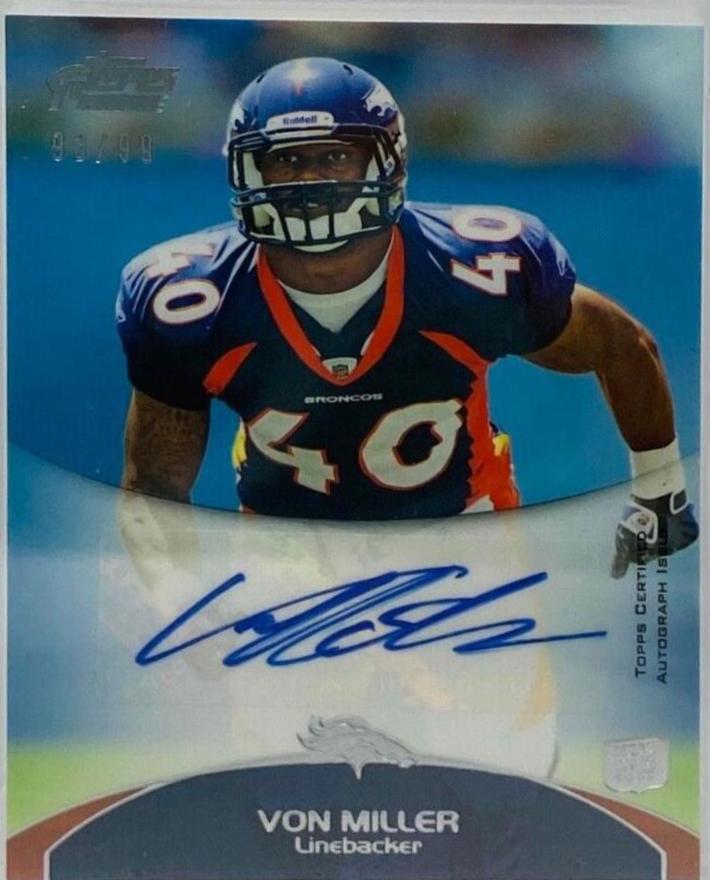 Von Miller [Autograph Gold] #78