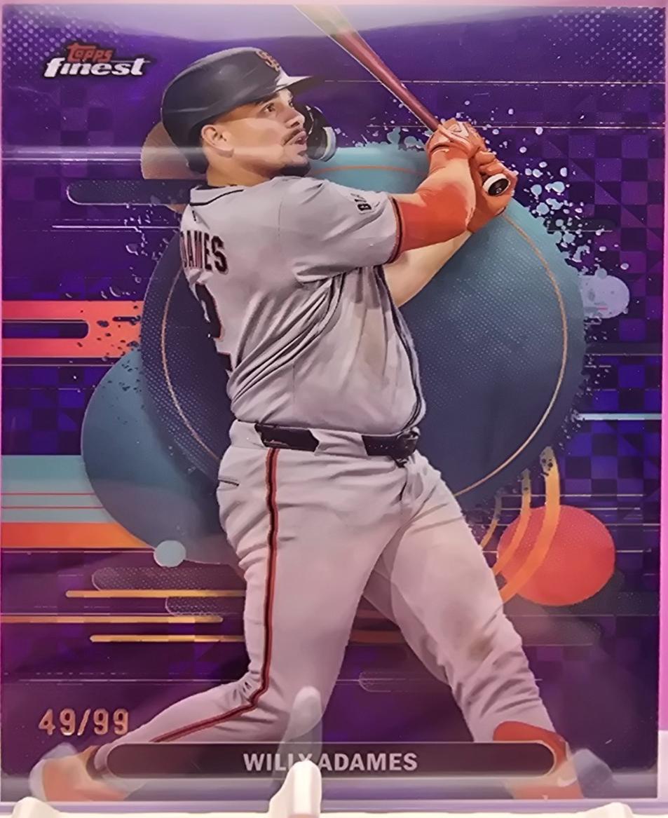 Willy Adames [Purple Checkerboard Refractor] #151