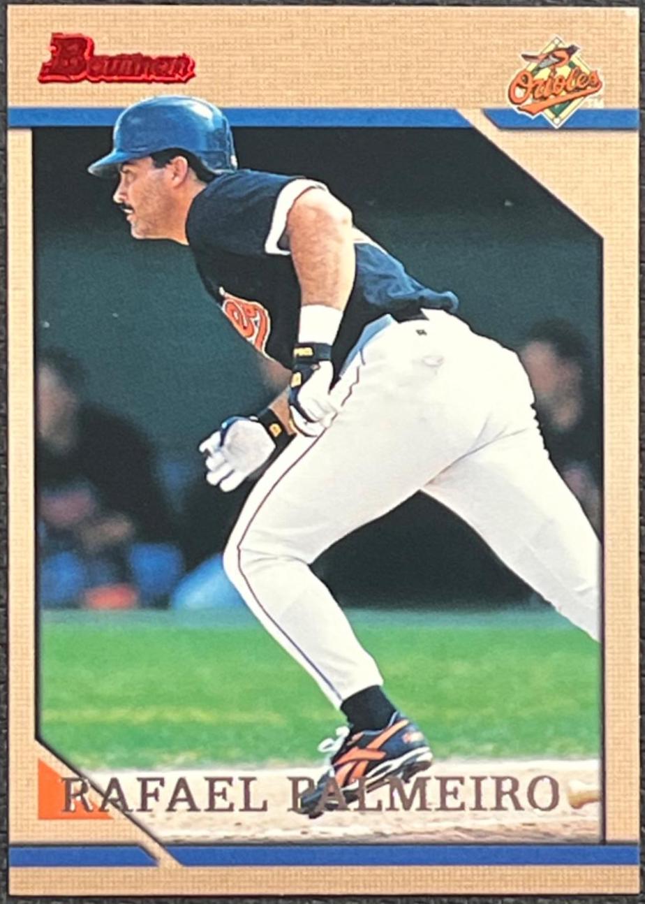 Rafael Palmeiro #30 Baseball Cards 1996 Bowman